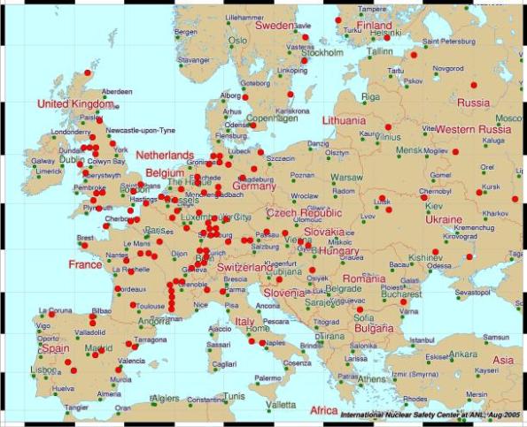 Atomkraftwerke Europa